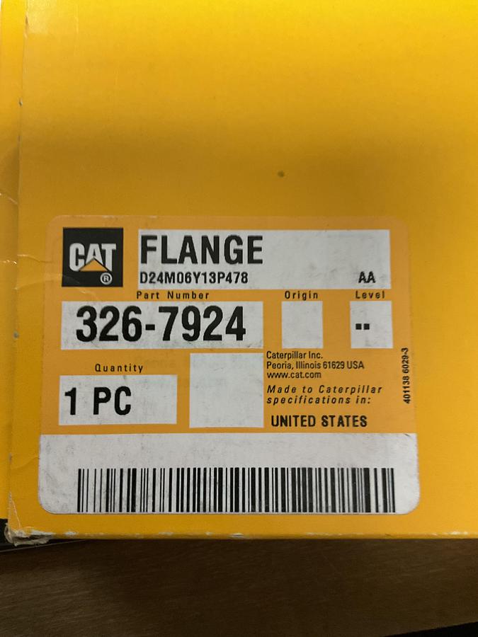 Cat Flange PN: 326-7924