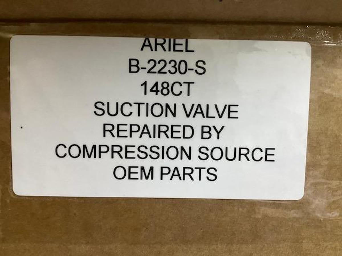 Rebuilt Ariel 148CT Suction Valve PN B-2230-S