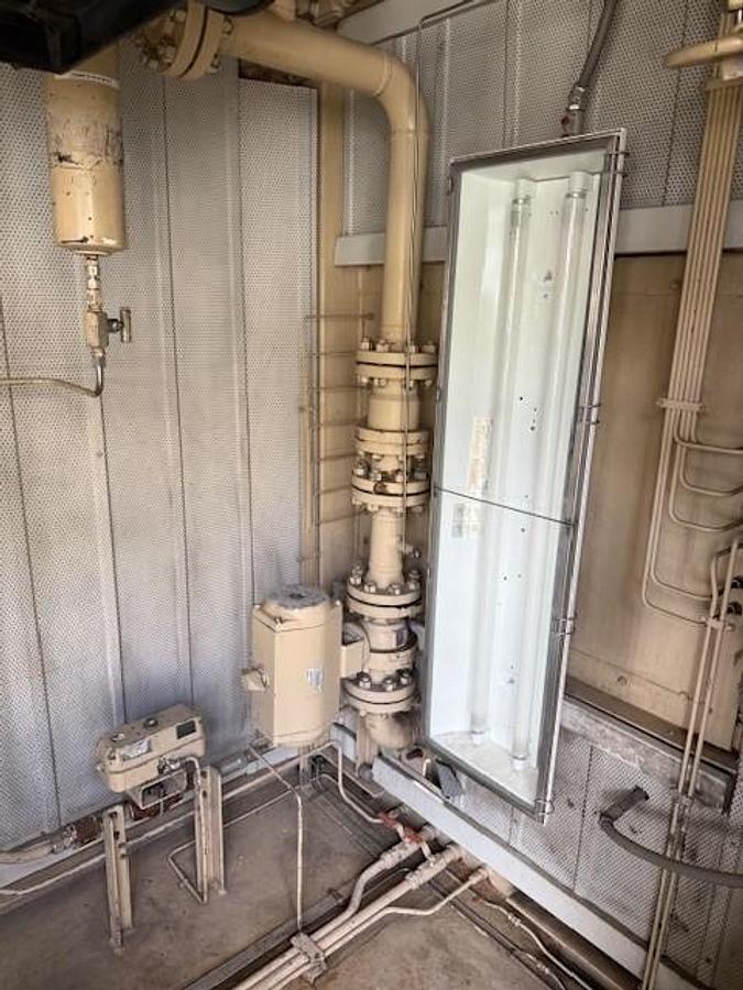 Used 600 HP / Ariel JGA-4 SN F 21750 Four Stage CNG Compressor Package Size 6.125” x 4.125” x 3.375” x 3.375” x 1.75” x 1.75” with ACE E721 Cooler