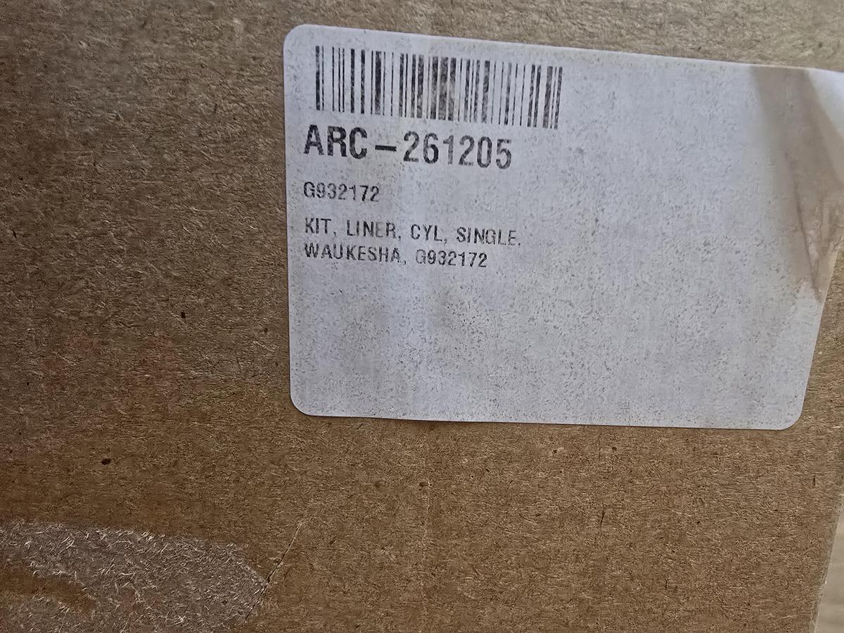 Waukesha Cylinder Liner Kit  PN: G932-172