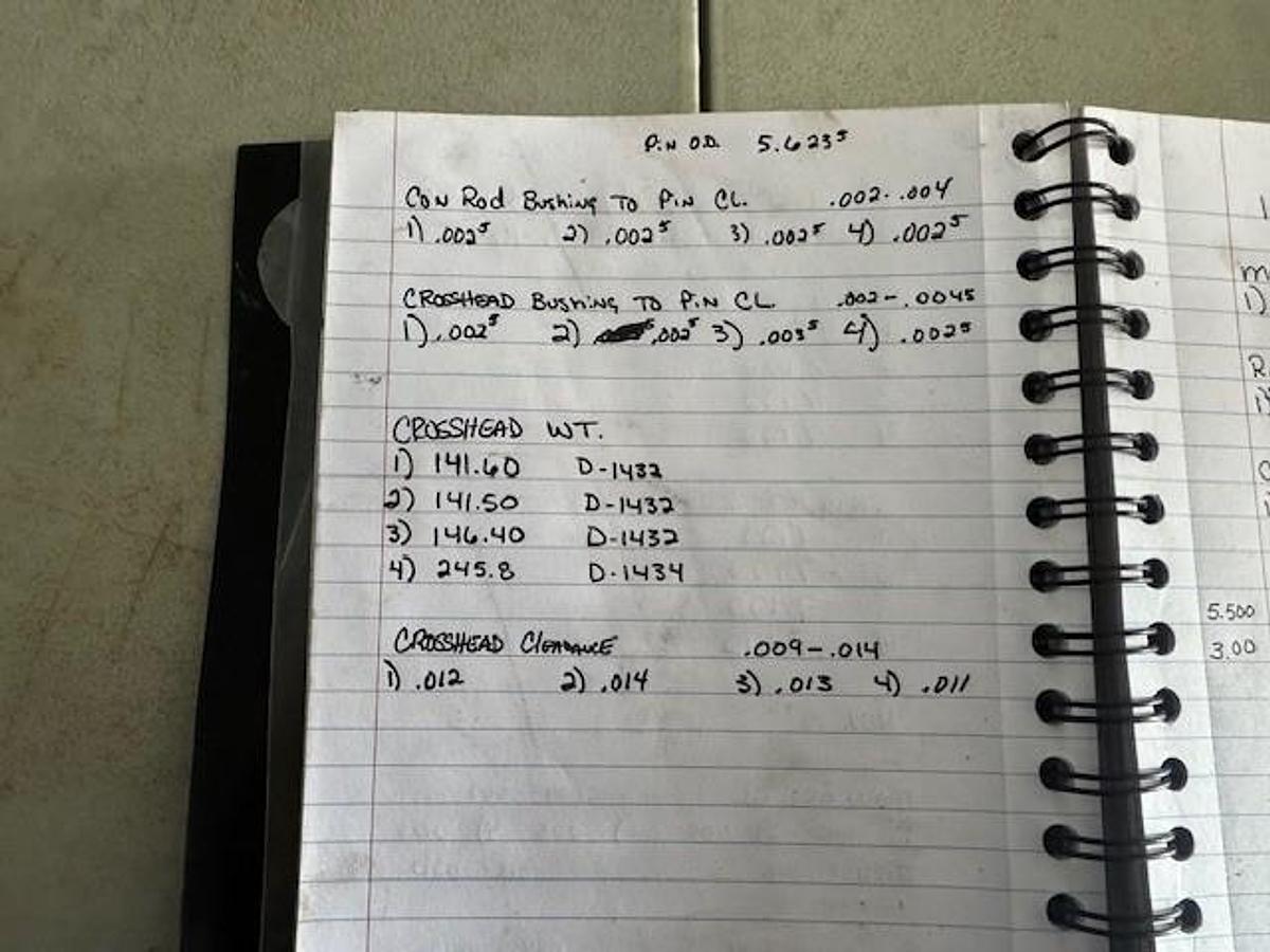Used Ariel JGD/C-4 Compressor Frame SN F-12688