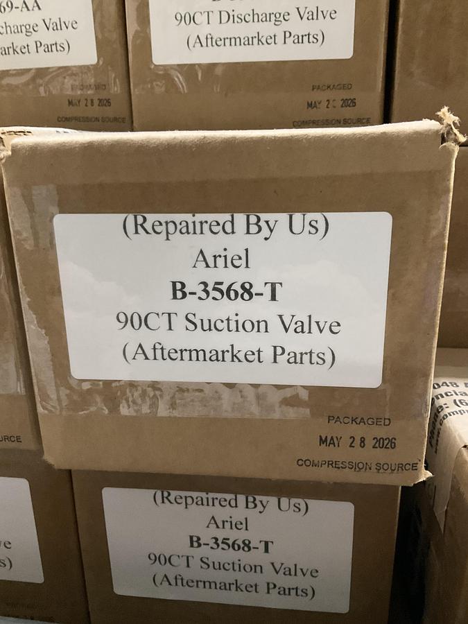 Rebuilt Ariel 90CT Discharge Valve PN: B-3569-AA