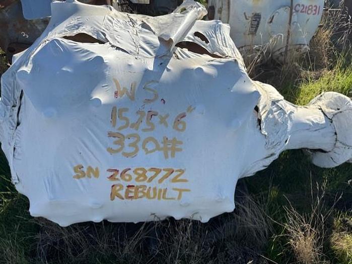 Used White Superior 15.75" x 6" 330 # Cylinder SN 268772