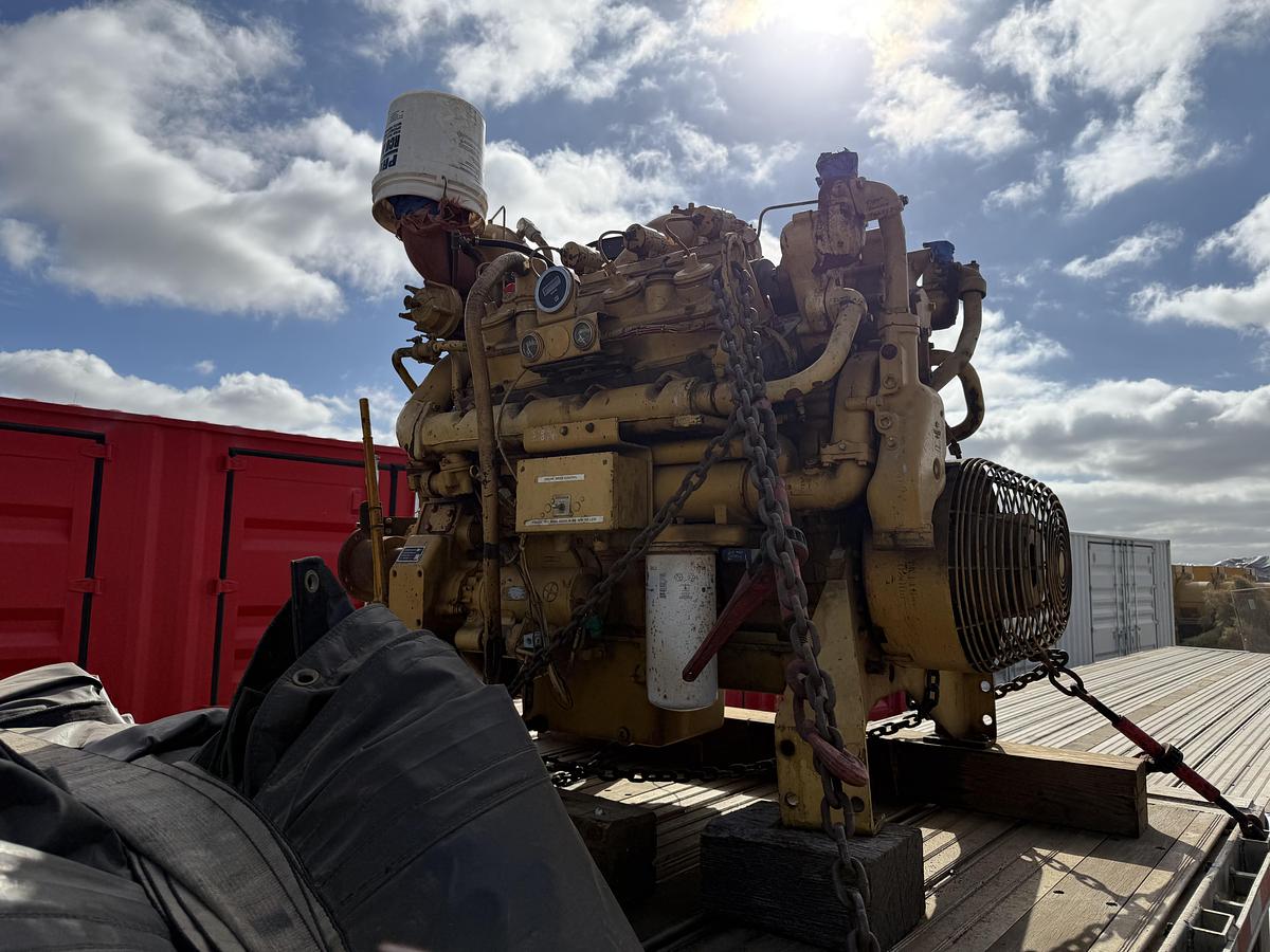 Used Caterpillar G3408TA Engine SN 6NB00596
