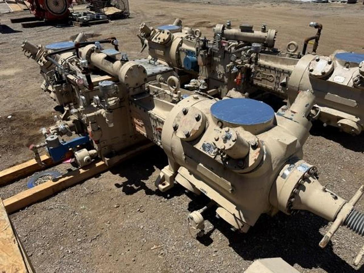 Used Ariel JGT-2 Compressor Frame SN F-29828 with (2) 8.375” JGT 1895 # Cylinders 