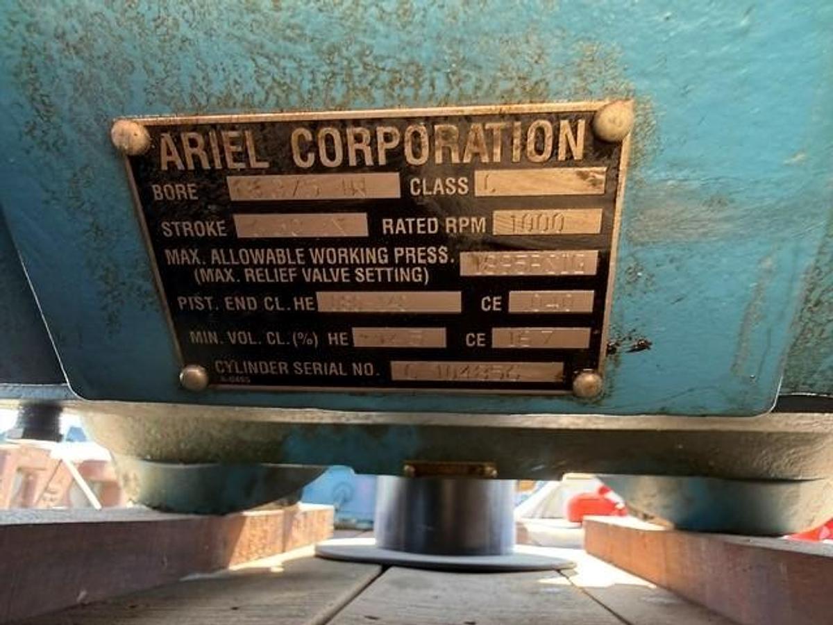 Used Ariel 8.375” JGC 1895 # Cylinder SN C-104856