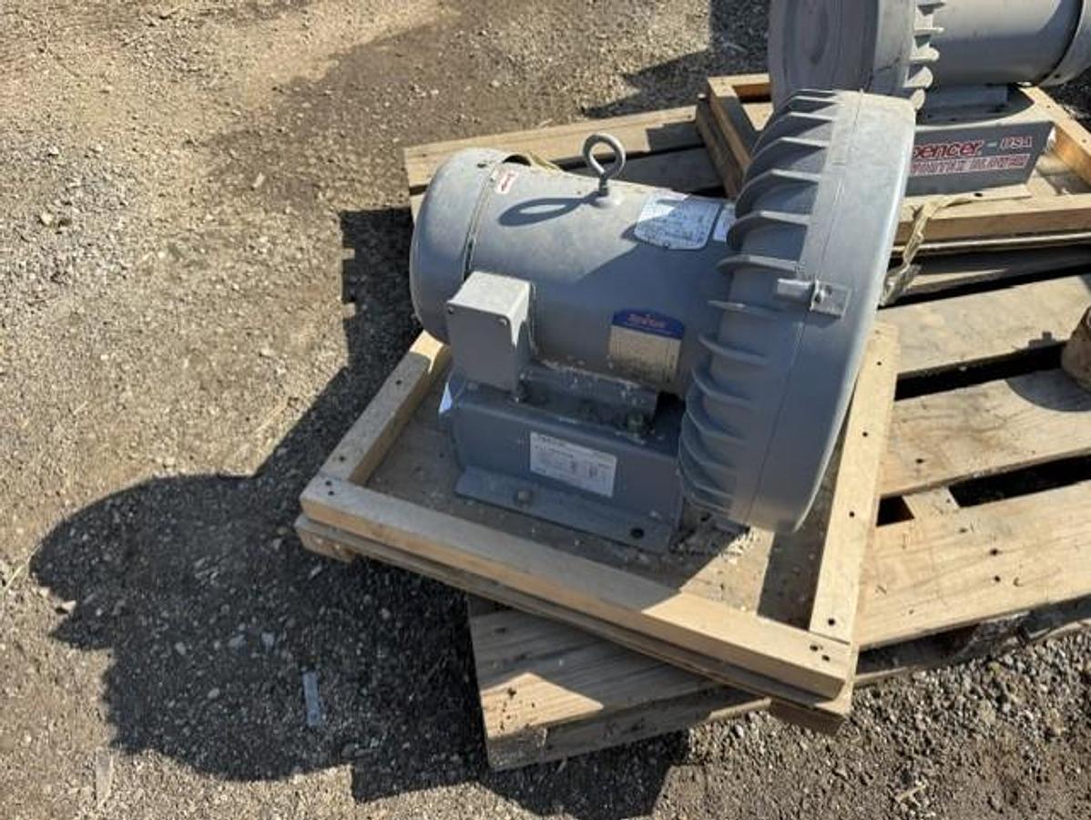 Used Spencer Vortex Blowers Model VB037B-000