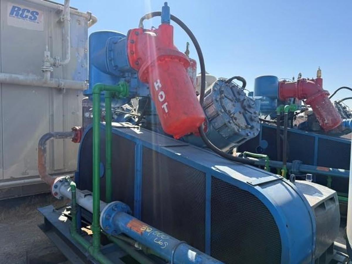 Used Bellis and Morcom 300 HP WH28-H3N Air Compressor SN 8038