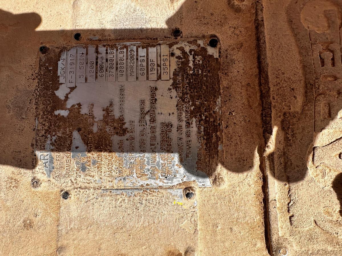 Used Quote: (4) Waukesha L7042GSI S4 ESM / Ariel JGK-4 Three Stage Compressor Packages Size 15.375" x 15.375" x 10.5" x 7.25" with 168EH Cooler