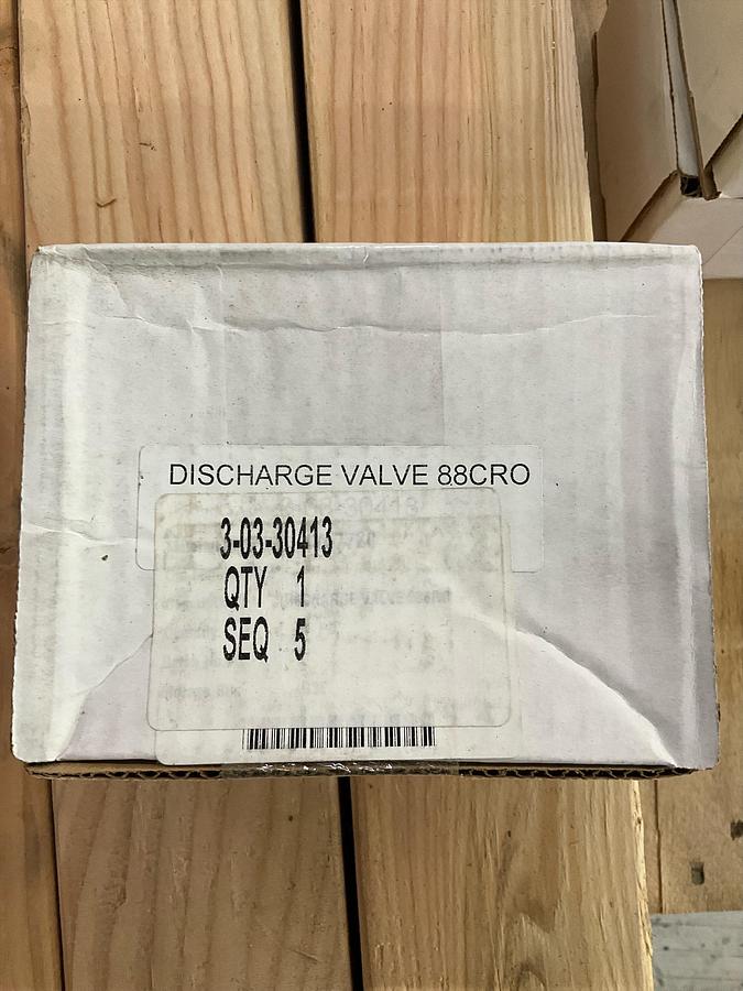 GEMINI DISCHARGE VALVE 88CRO PN: 3-03-30413 