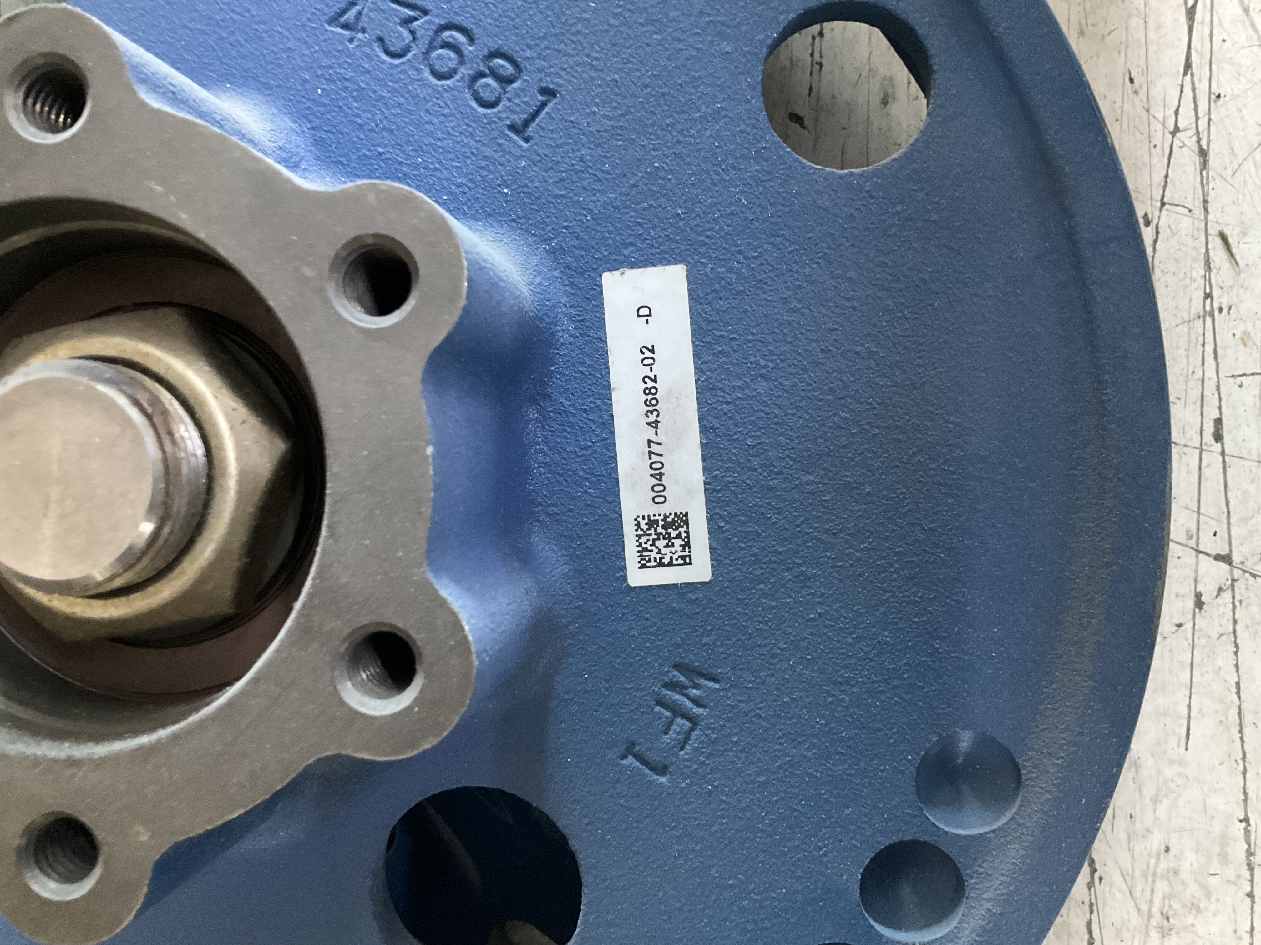 BorgWarner Thermal Systems fan-drive pulley assembly PN: 004077-43682-02-D