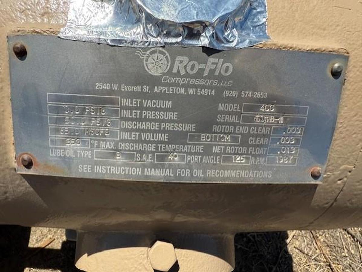 Rebuilt AC RoFlo Compressor Model 4CC