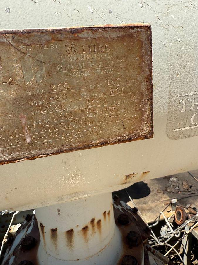 Used Waukesha L7044GSI / Ariel JGK-2 Compressor Package SN F-18820 Size 11" x 6.25"