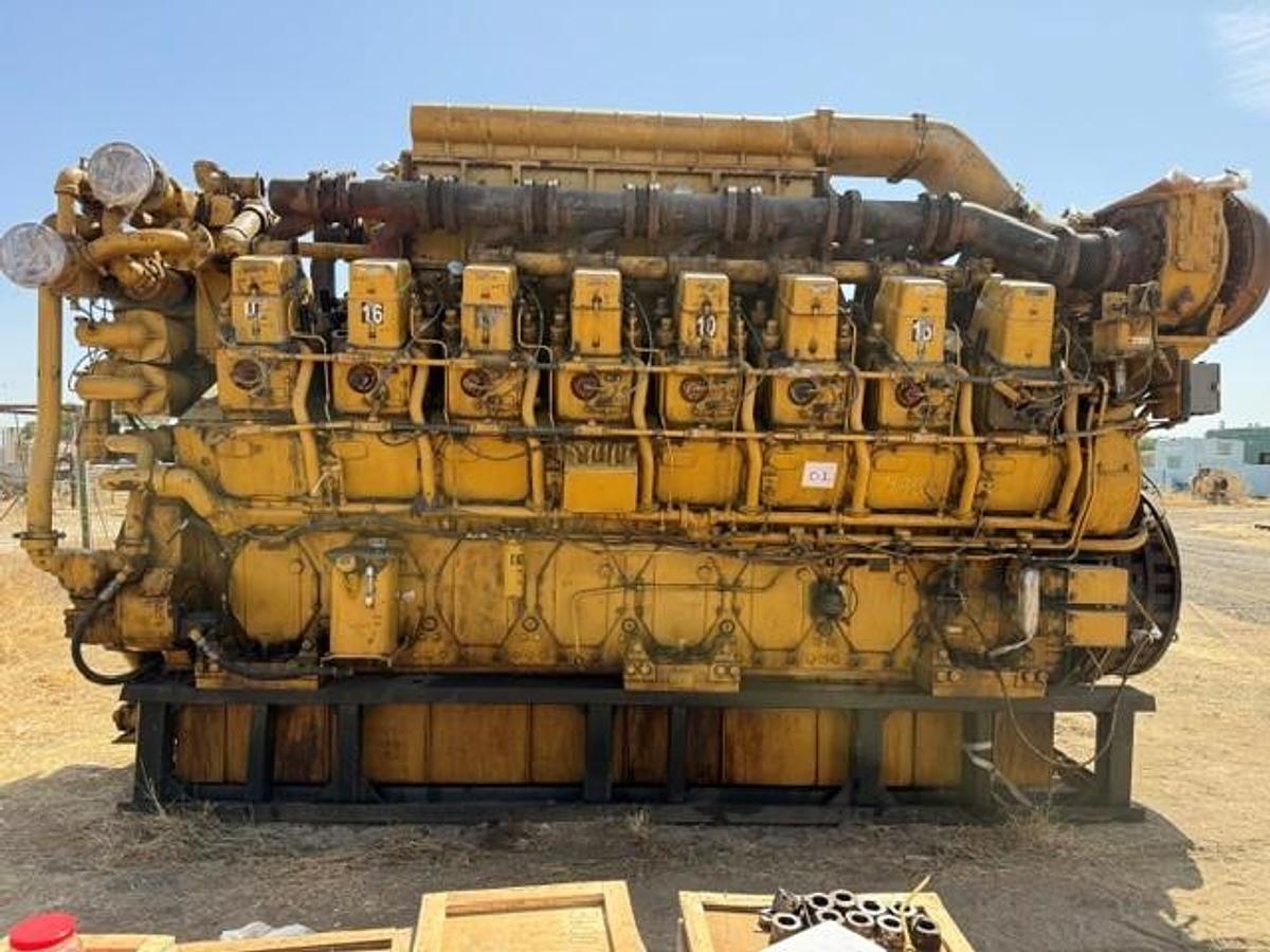 Used CAT G3616 Engine SN 4CG00138