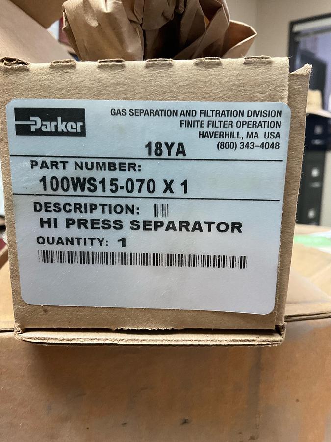 Keltec Hydraulic Filter PN: 100ws15-070