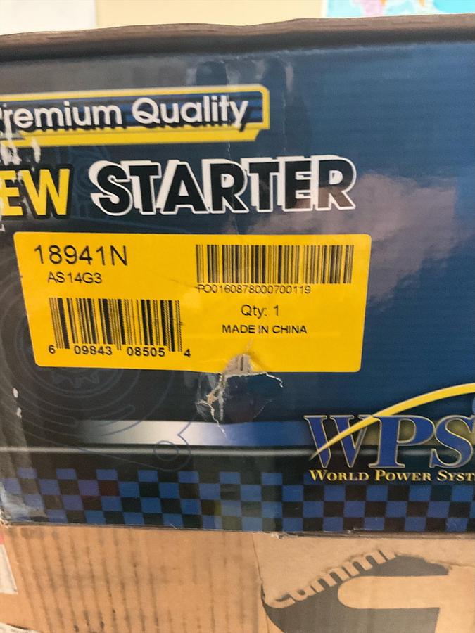 WPS World Power Systems PN: 18941N