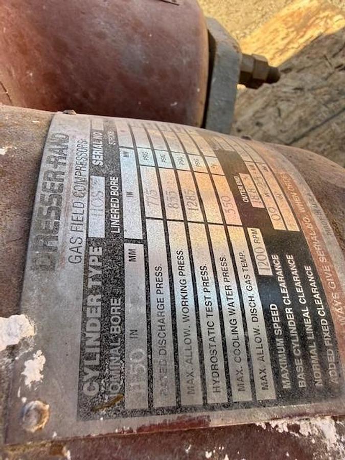 Used Ingersoll Rand 11.5” HOS 855 # Cylinder SN 6HC2146