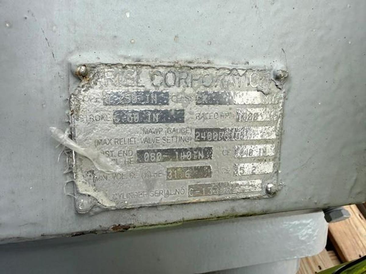 Used Ariel 8.75” CK 2400 # MAWP Cylinder SN C-133092