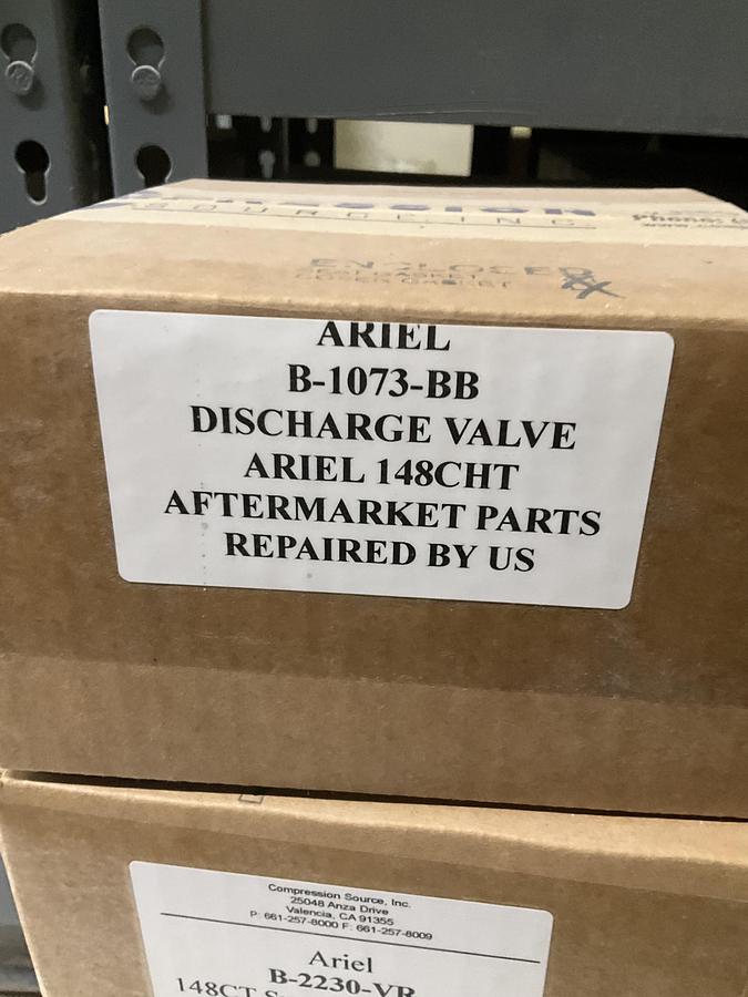Used Ariel Discharge Valve 148CHT PN: B-1073-BB