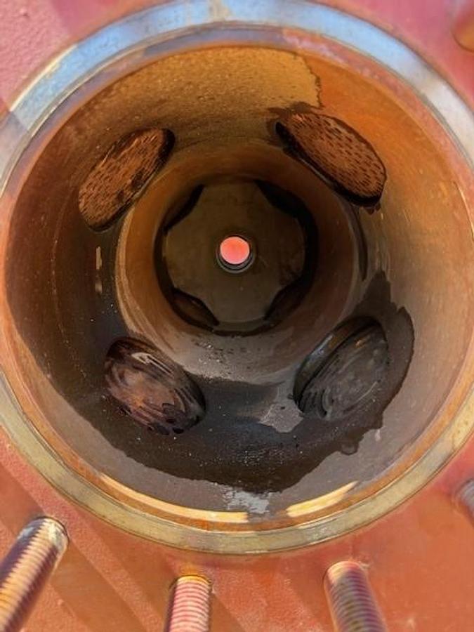 Used Ingersoll Rand 9.5” x 6” stroke HOS 1265 # Cylinder SN 6HC3244