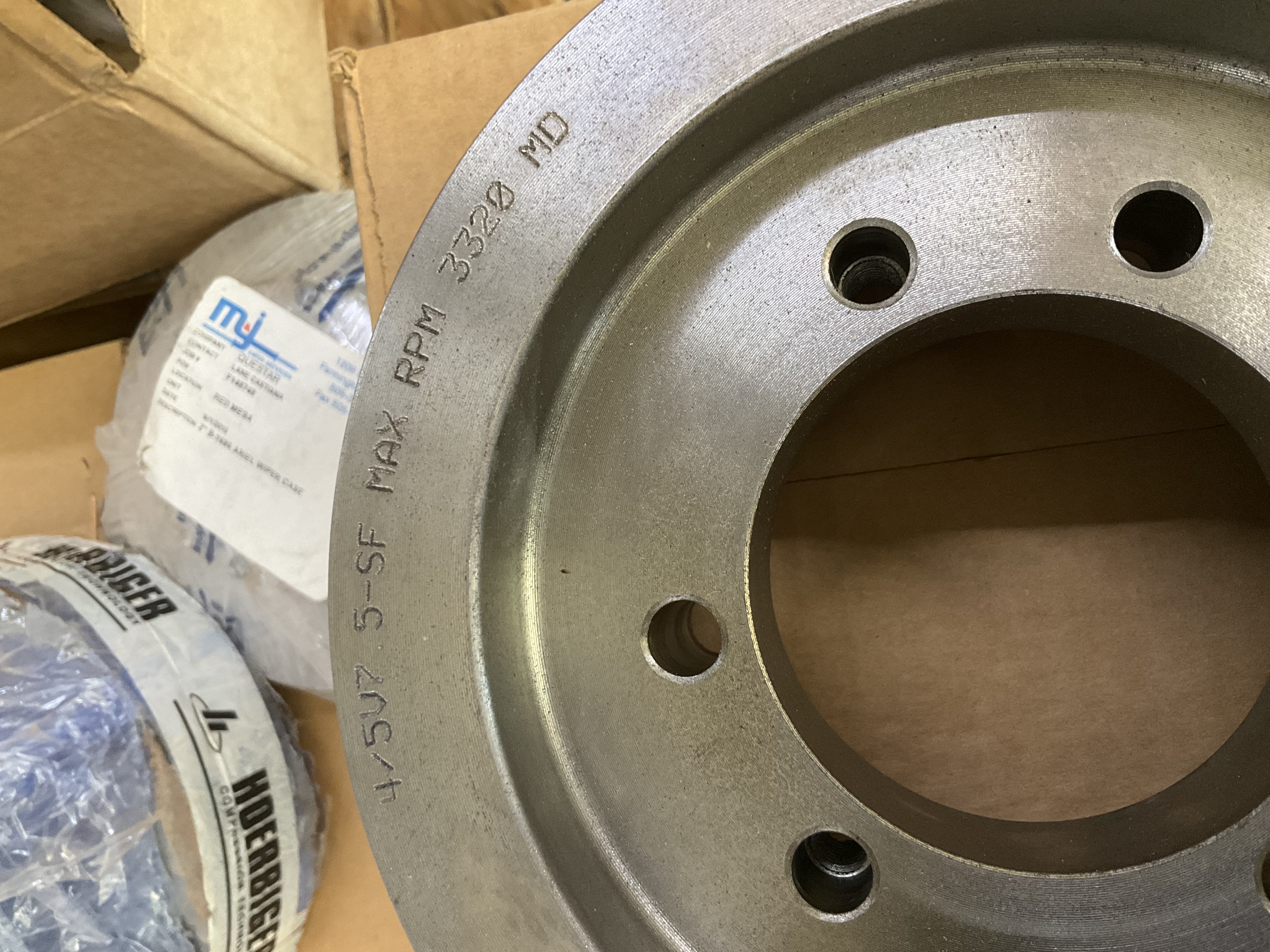 Dodge QD V-Belt Sheave 7.5" Model: 4-5V7.50-SF PN: 455309