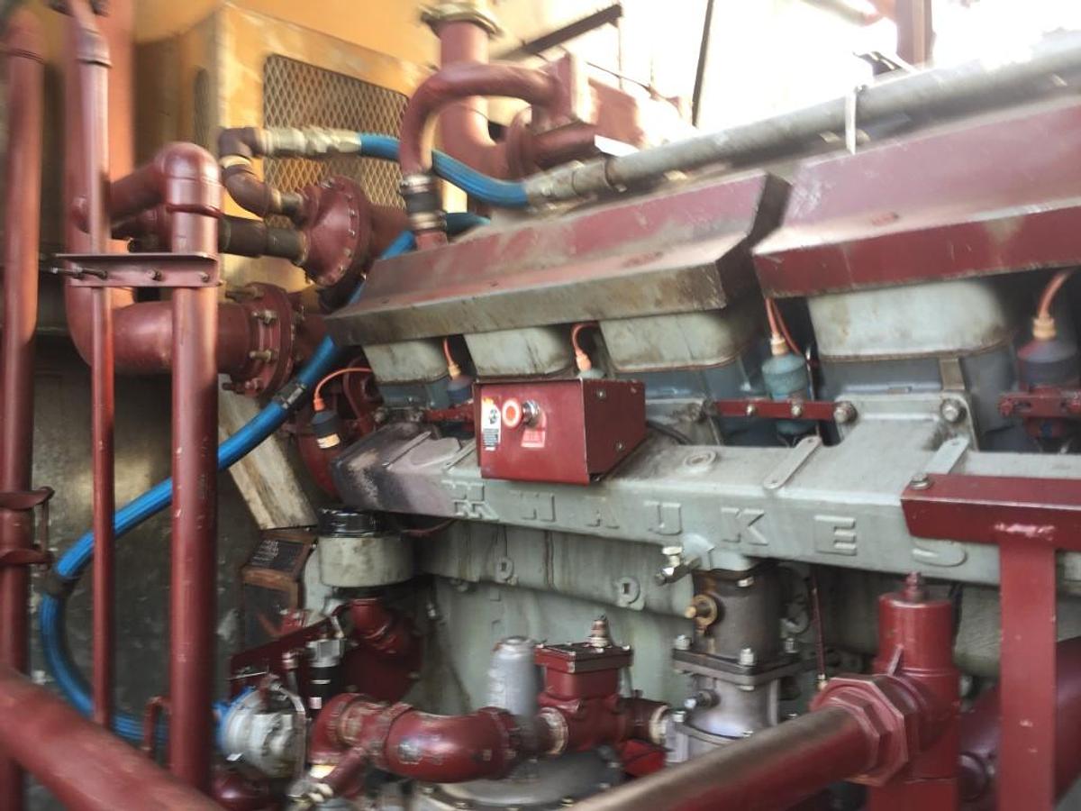 Used Waukesha L7042GSI / JGK-4 Three Stage 17.875" x 17.875" x 12.5" x 7.25" with 156VCIB Cooler