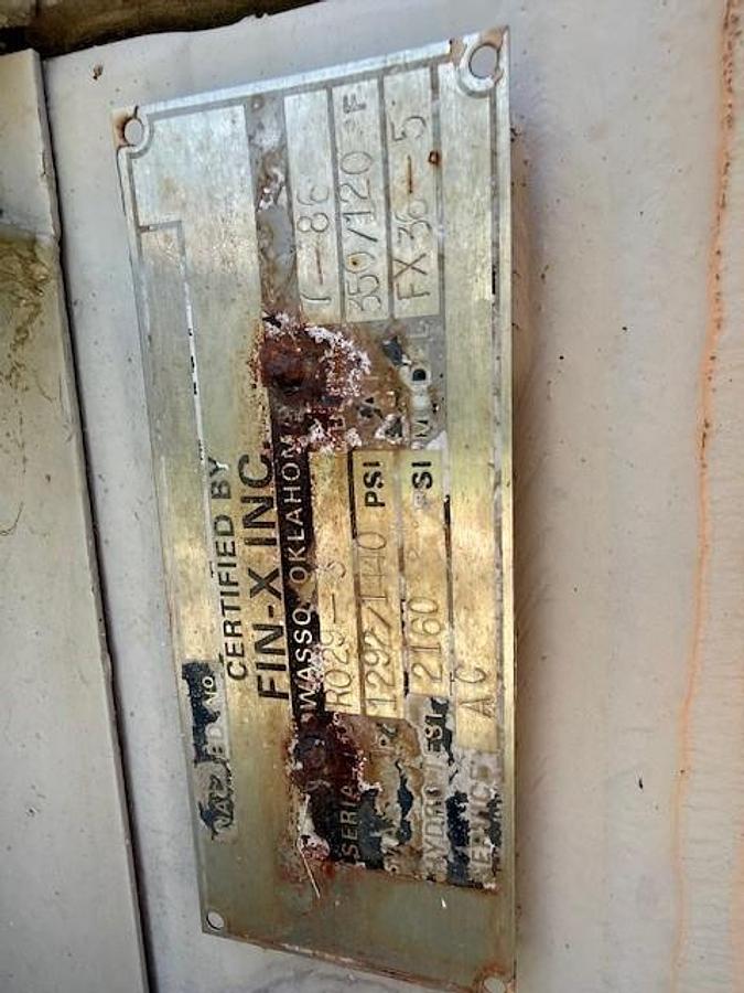 Used Fin-X FX36-5 Two Stage Cooler SN R029