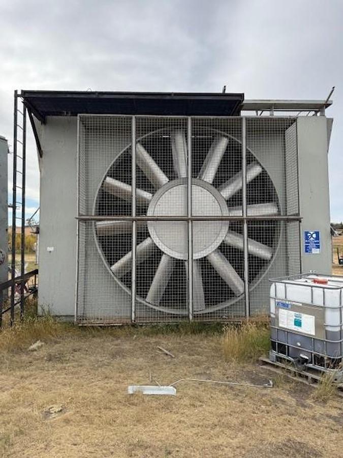 Used Waukesha Model L5790GL SN C-12498/3 Ariel Model JGK-4-3 Stage SN F-12035 Cylinder Sizes 14.125" x 13.625" x 9.125" x 6.25" Air-Ex Cooler Model 156EH 635,1315,1485