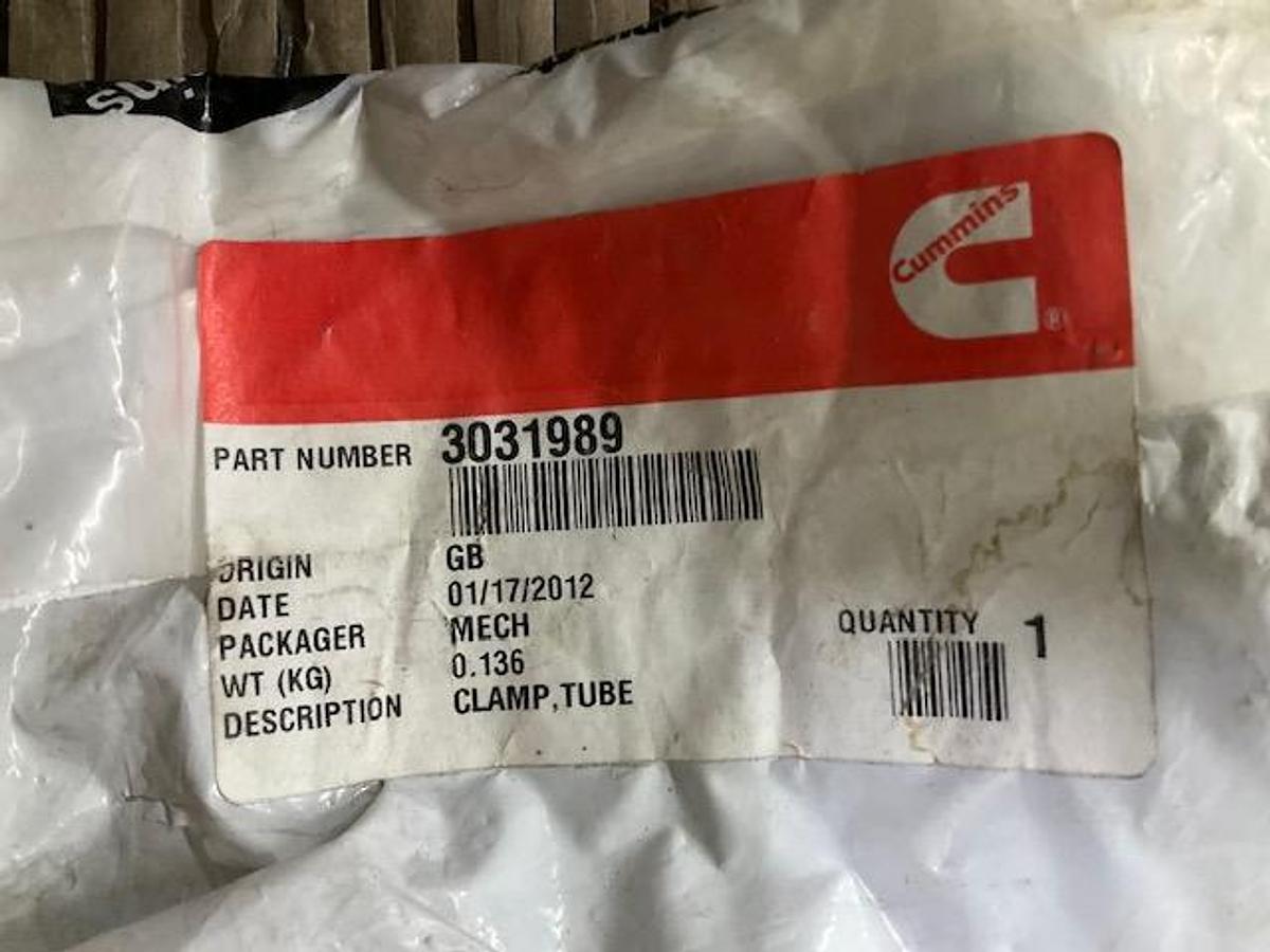 Cummins Tube Clamp PN 3031989