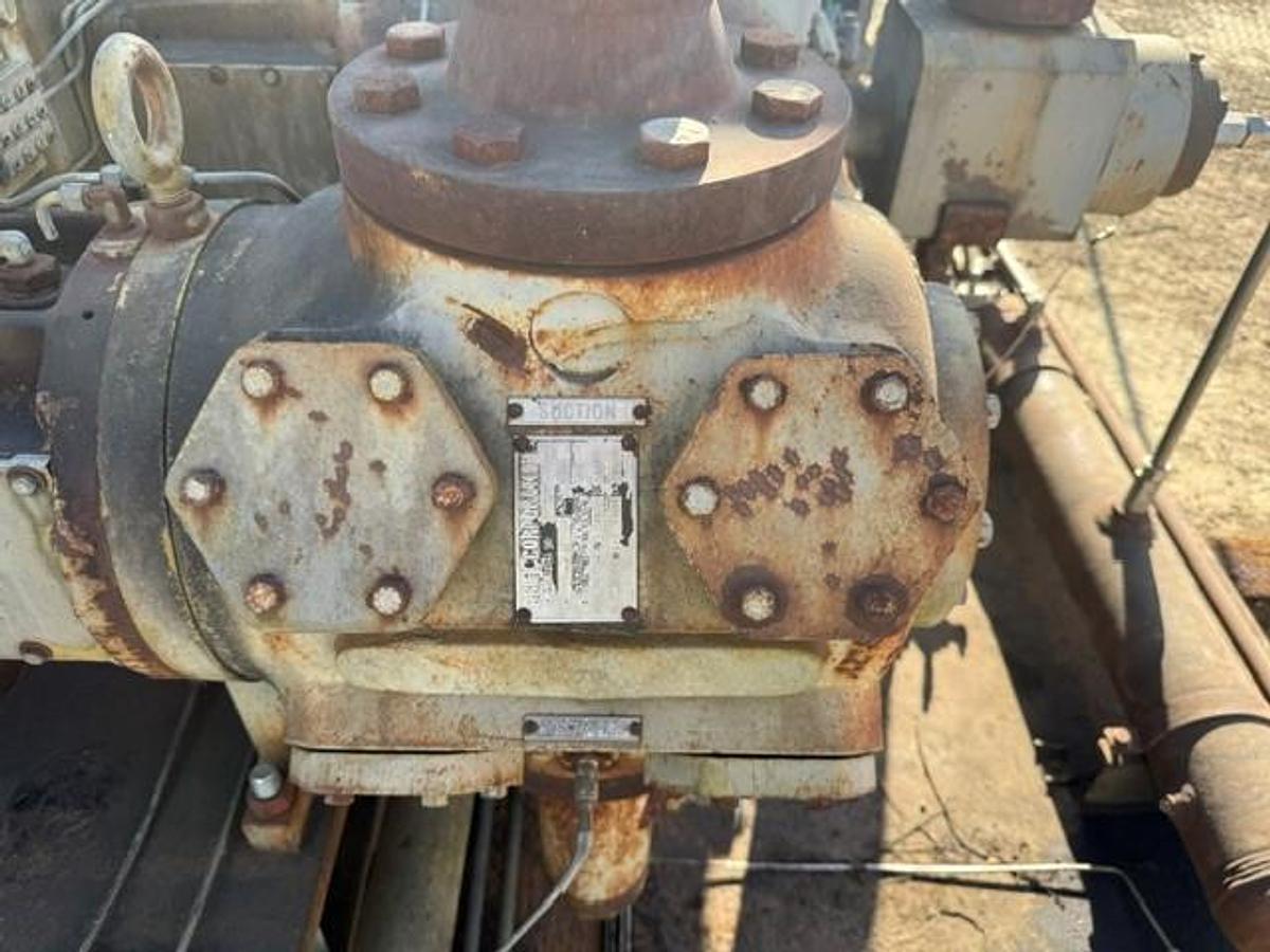 Used CAT G3406TA / Ariel JGA-4 Five Stage High Pressure Compressor Package Size 11” x 6.125” x 3.625” x 3” x 1.5” SN: F-10098