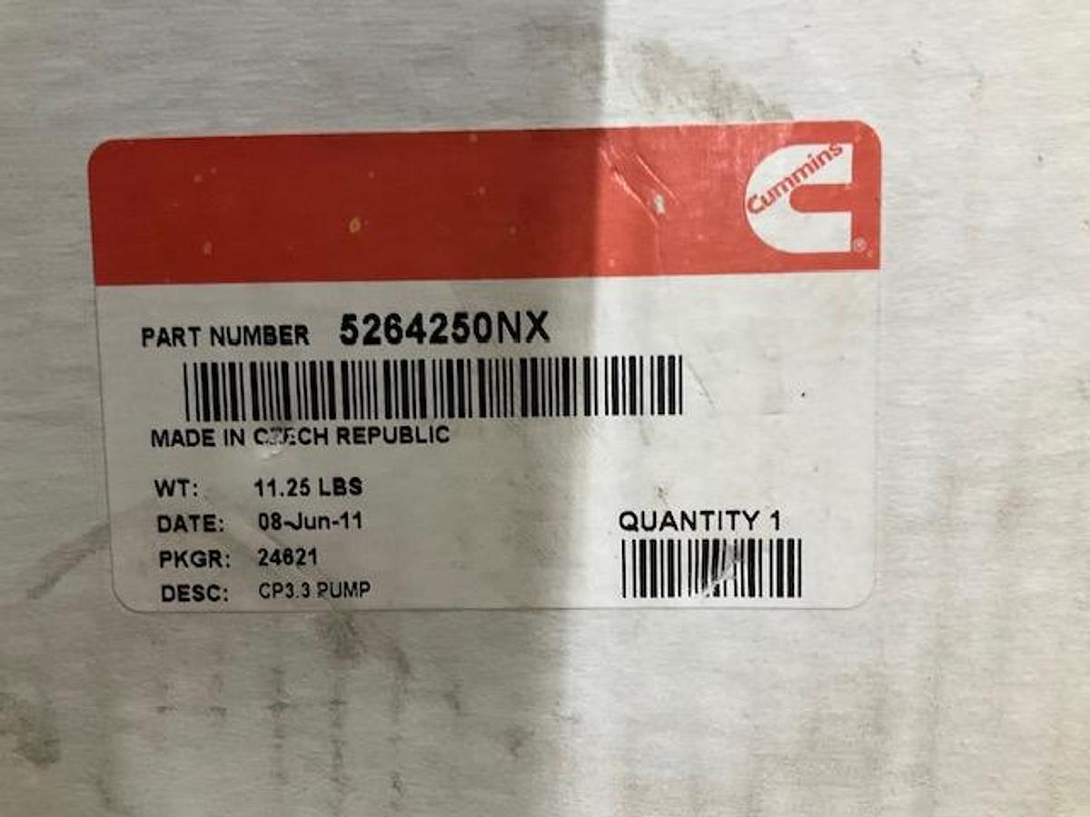 Used Cummins Fuel Pump Injector PN 5264250NX