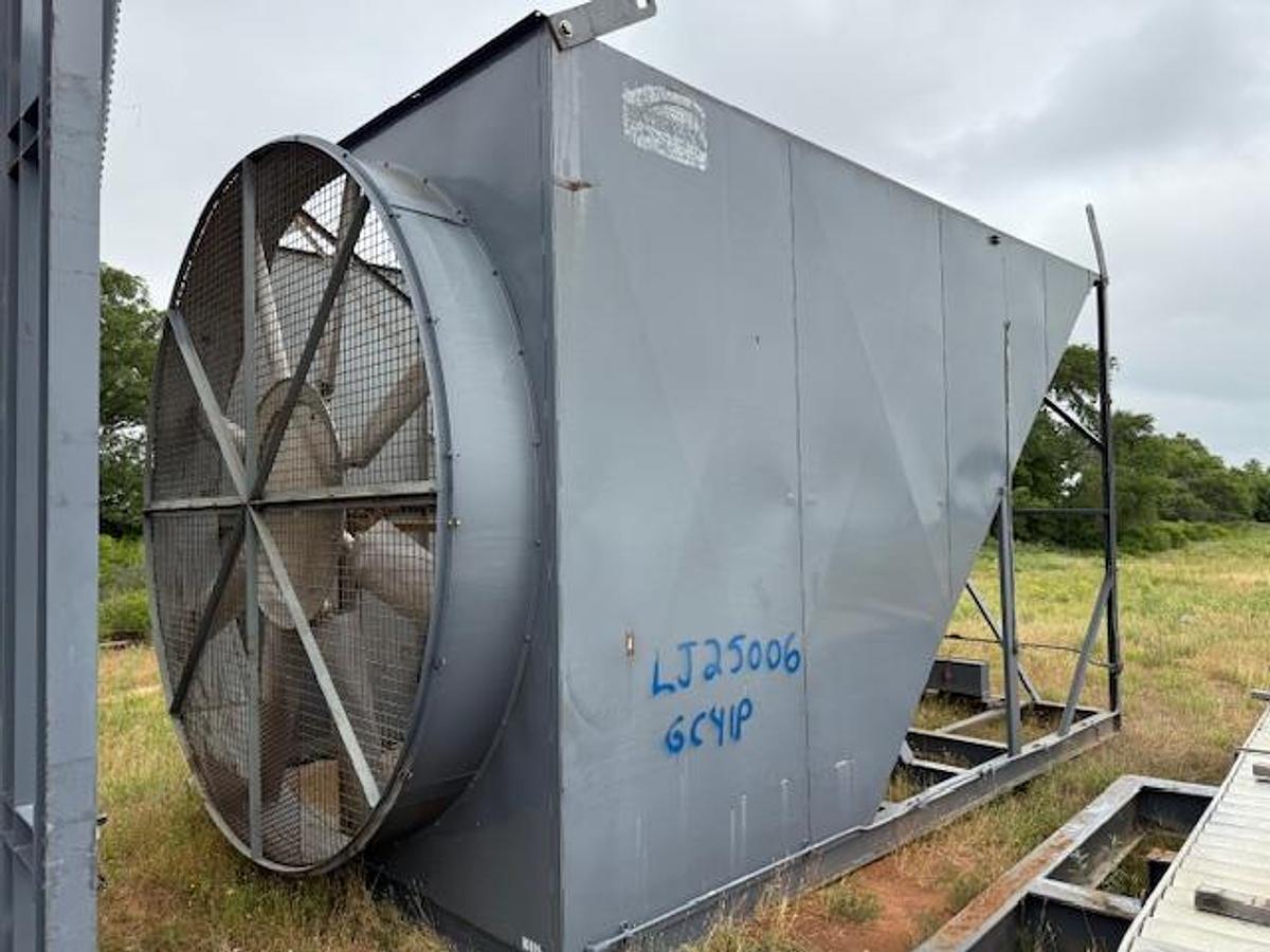 Used Waukesha L7042GSI / Ariel JGK-4 Two Stage Compressor Package SN F-13668 Size 9.125" x 9.125" x 6.25" x 6.25"  with 156FI Cooler