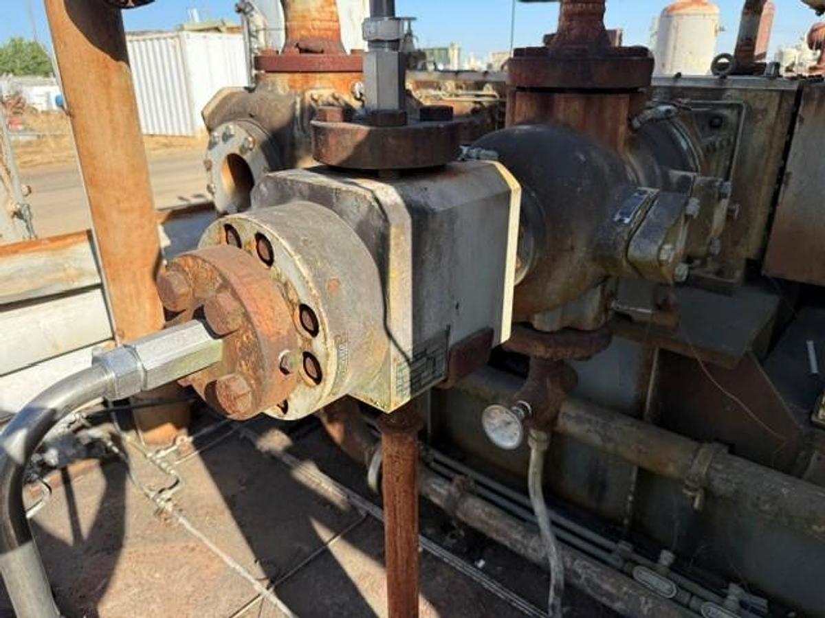 Used CAT G3406TA / Ariel JGA-4 Five Stage High Pressure Compressor Package Size 11” x 6.125” x 3.625” x 3” x 1.5” SN F-10097