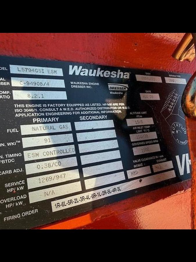 Used Waukesha L5794 / L7042 / L7044 Engine Blocks Qty 6 SN C-94908/4