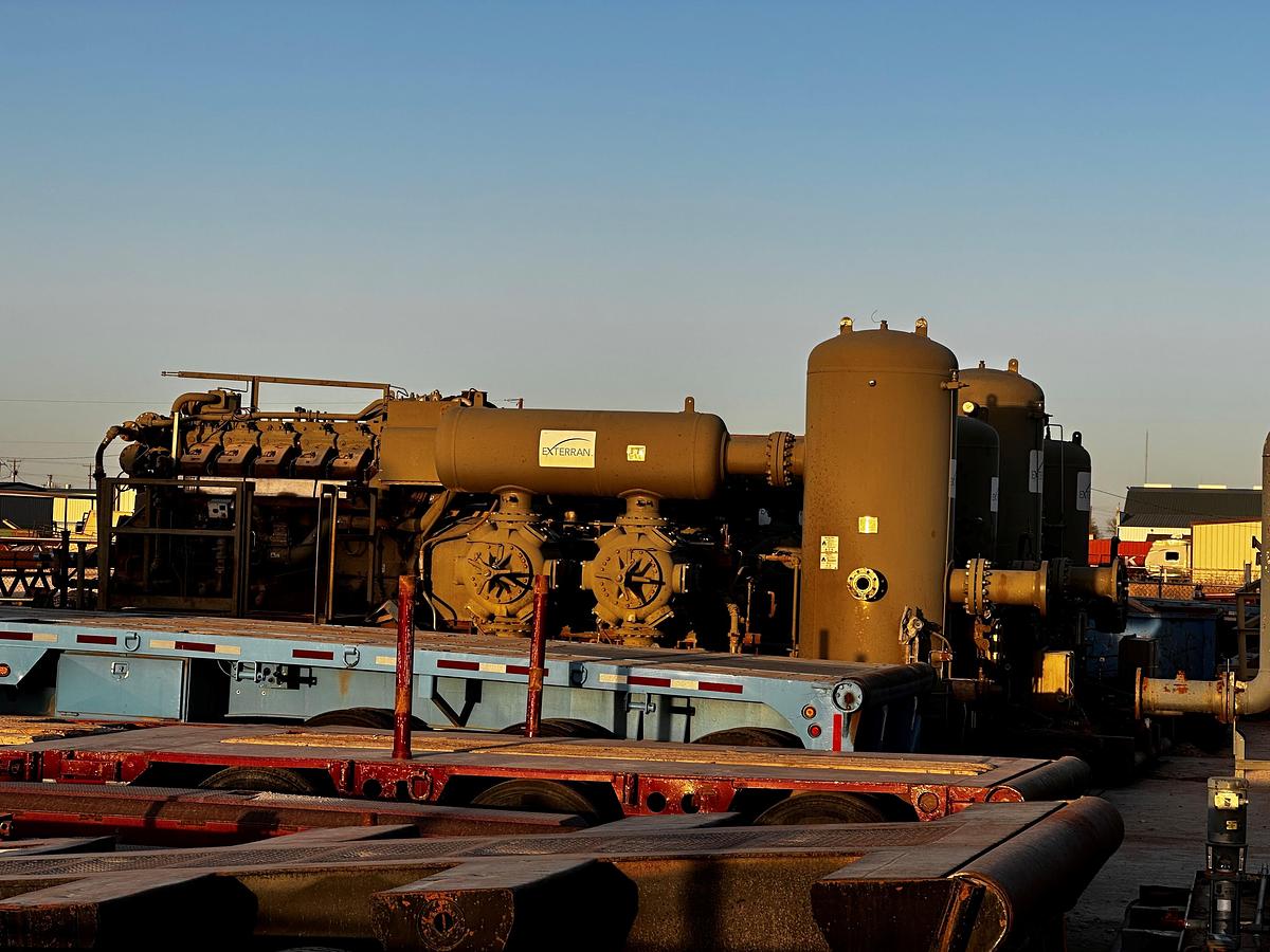 Used Quote: (4) Waukesha L7042GSI S4 ESM / Ariel JGK-4 Three Stage Compressor Packages Size 15.375" x 15.375" x 10.5" x 7.25" with 168EH Cooler