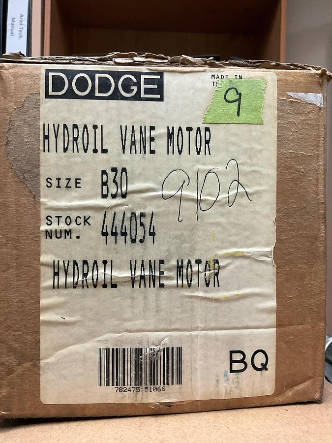 Dodge Hydroil B30 Hydraulic Vane Motor PNB:444054