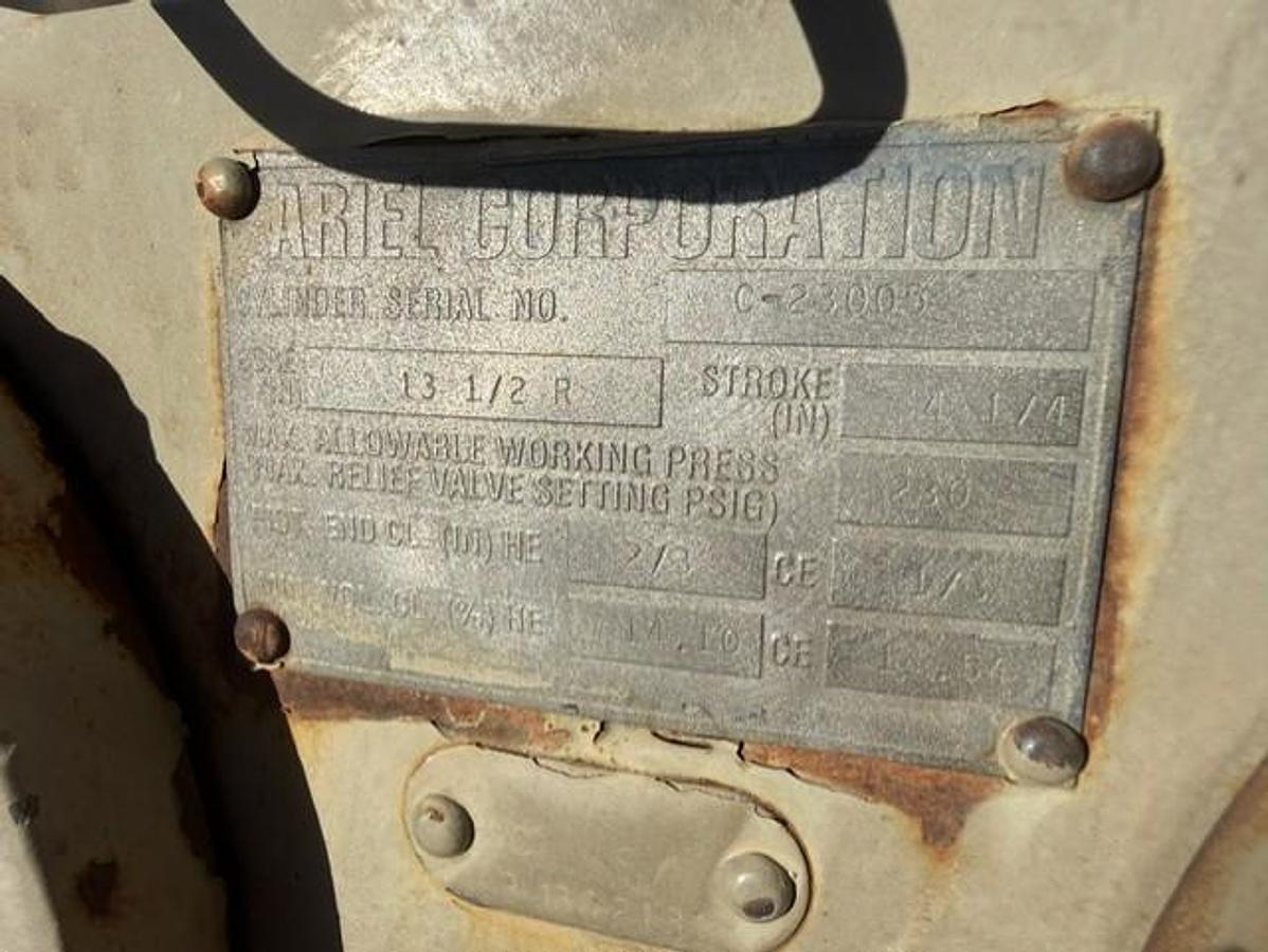 Used Ariel 13” JGR 230 # Cylinder SN C-2300