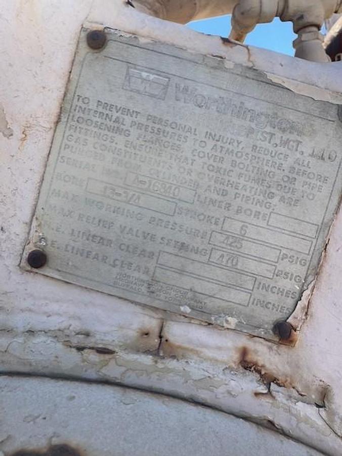 Used Worthington CUB Cylinders A-16840