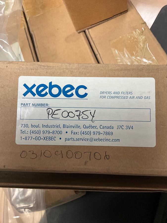 XEBEC Filter Replacement PN: PE0075Y