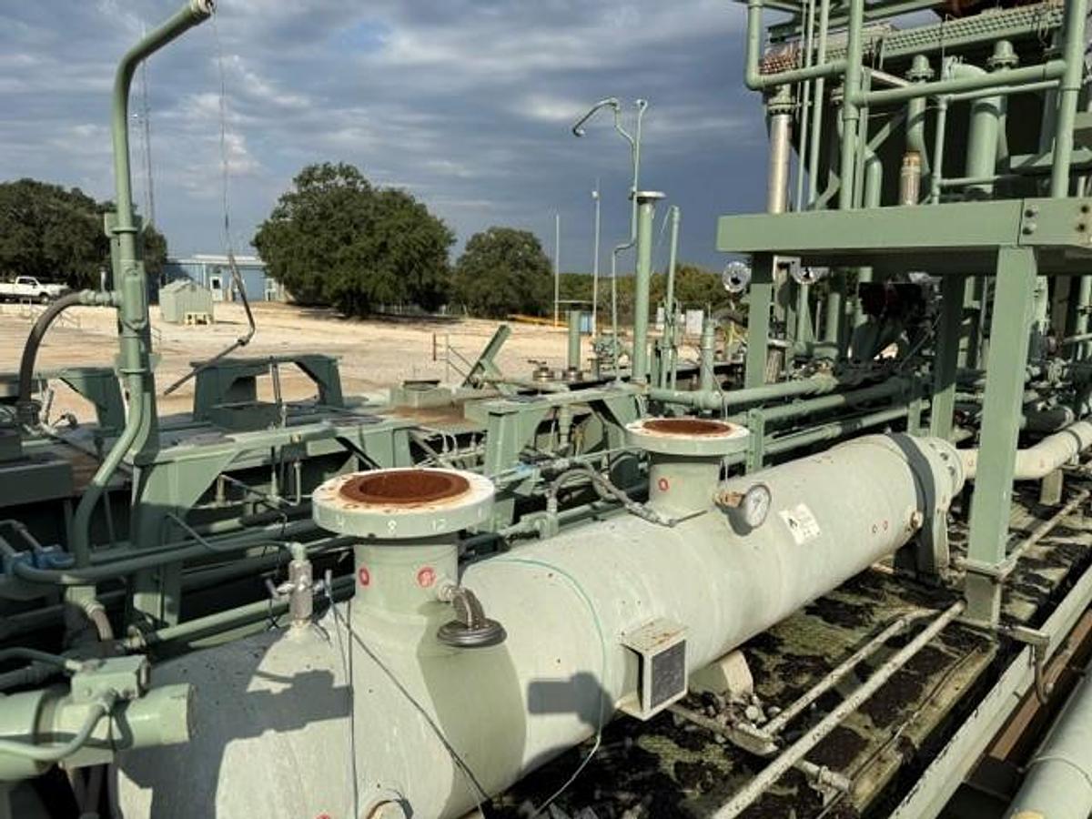 Used CAT G3606 / JGC/D-4 Two Stage Skid with 132F2 Engine Drive Cooler