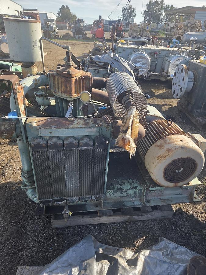 Ingersoll Rand Air Compressor Model H-40-BH 250 PSIG Industrial Heavy Duty