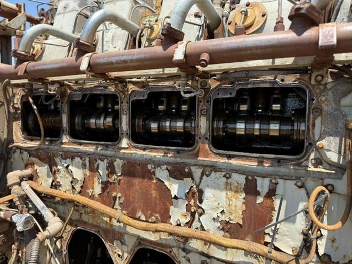 Used CAT G3608 A3 Engine SN 4WF00024