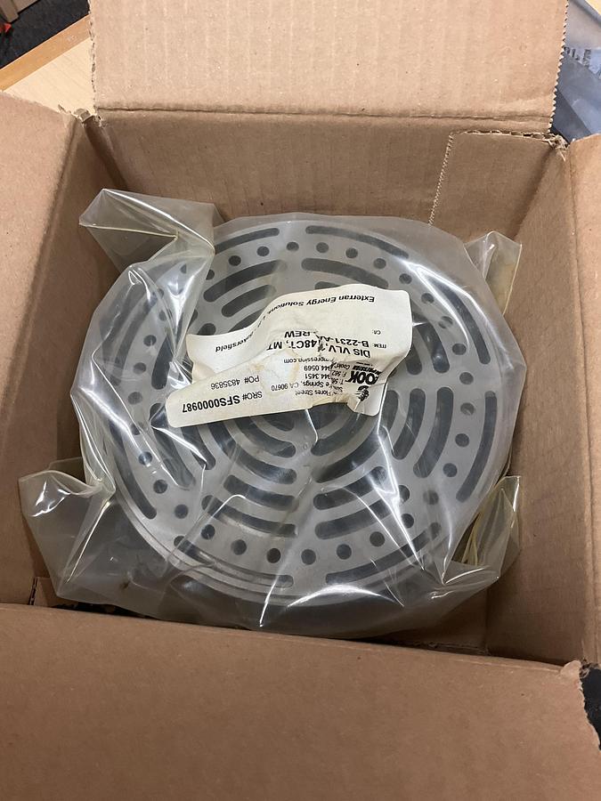 Refurbished ARIEL Suction Valve PN: B-2458-T