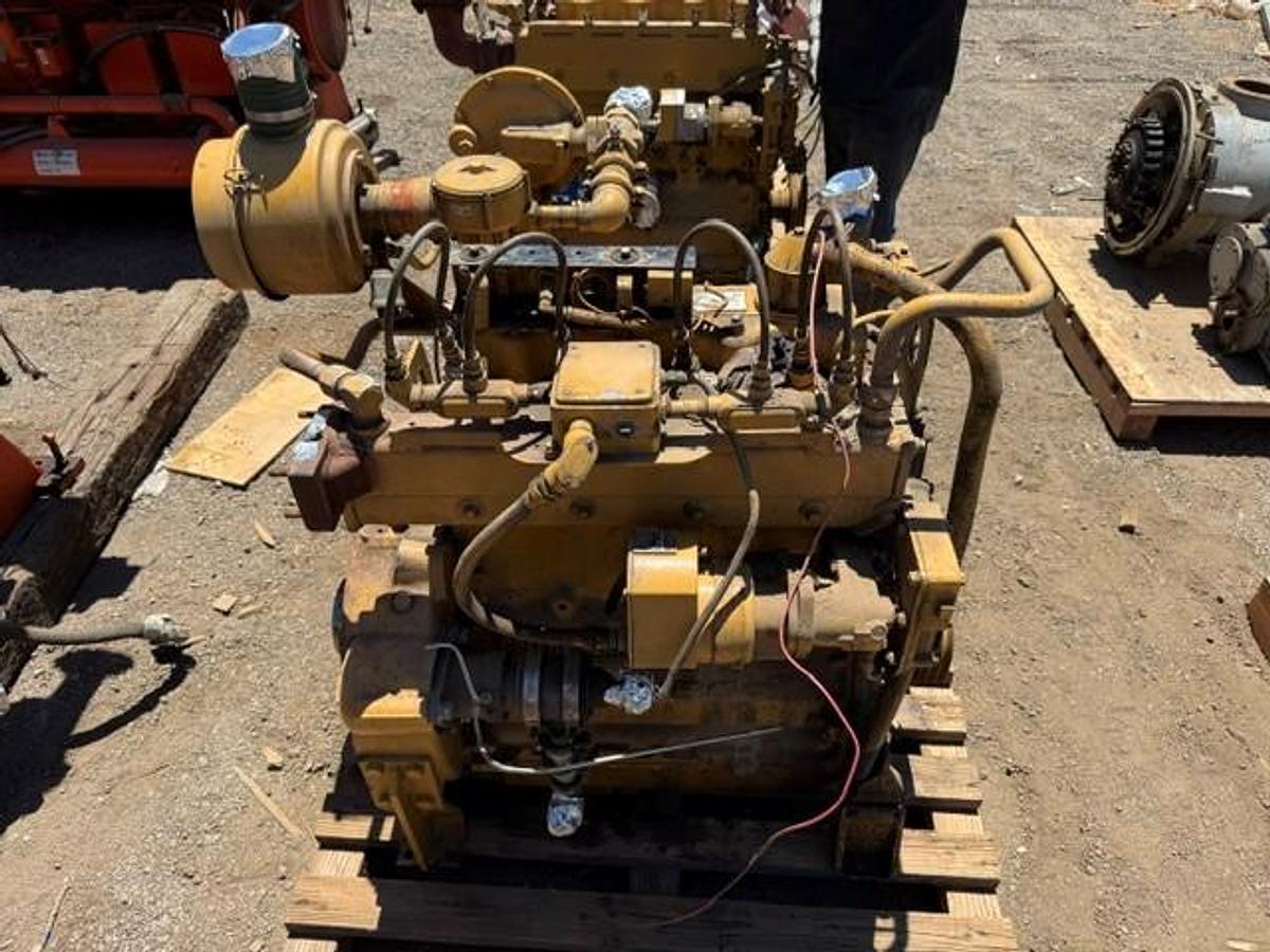 Used Caterpillar G3304NA Engine SN 37Y04773
