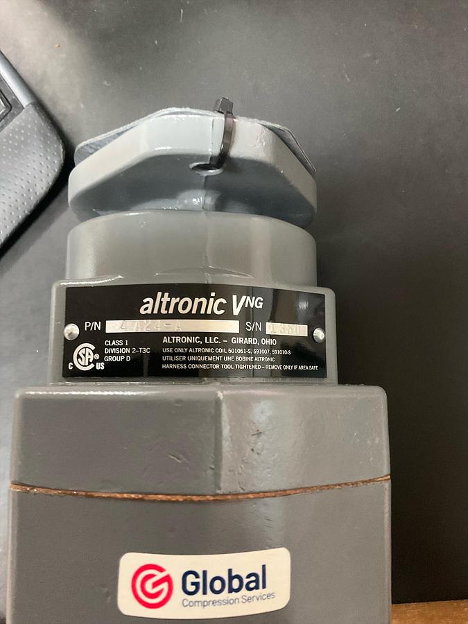Refurbished Altronic Electronic Ignition System, 4-Output Flange Mount PN 4A24-A