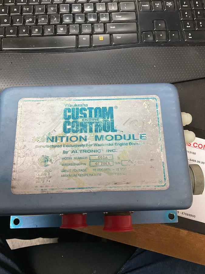 Used Altronic Ignition Module Model 601A PN 69786A
