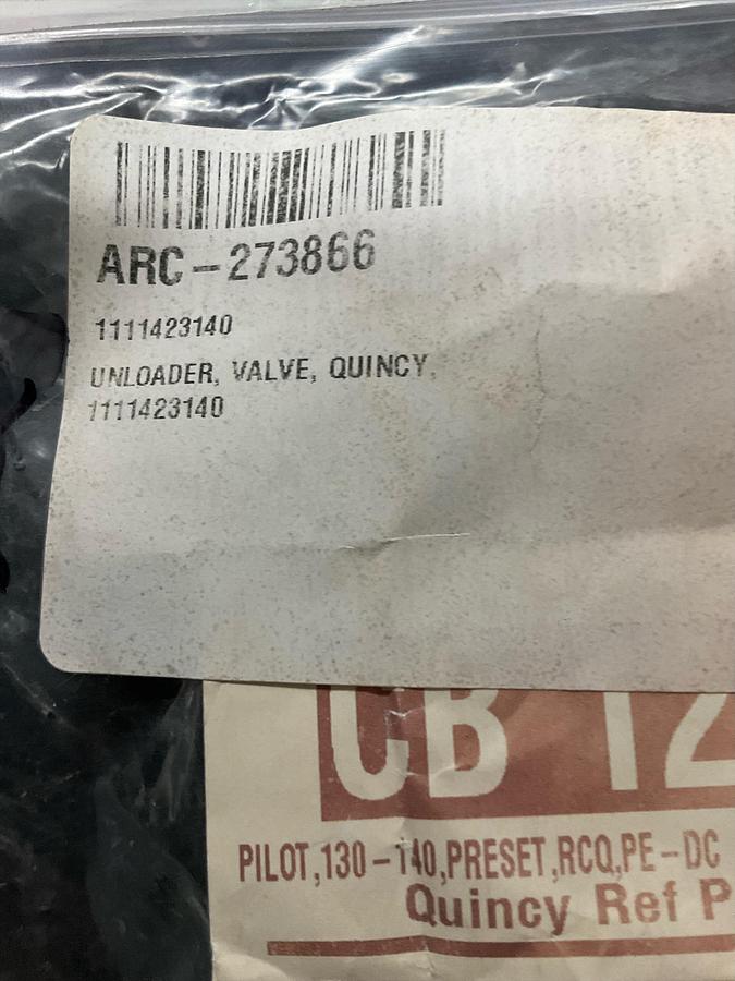 Quincy Unloader Valve PN: 111423-140