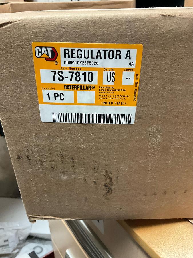 CAT Turbo Pressure Regulator PN:7S-7810