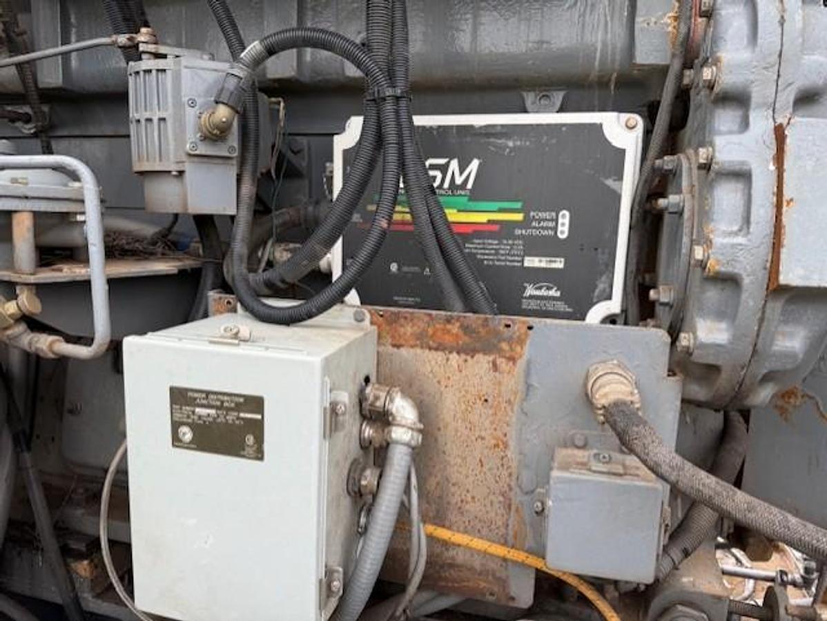 Used Waukesha L7044GSI / Ariel JGK-4 Three Stage Compressor Package SN F-17437 Size 13.625" x 13.625" x 9.625" x 6.75" with 156EH Cooler