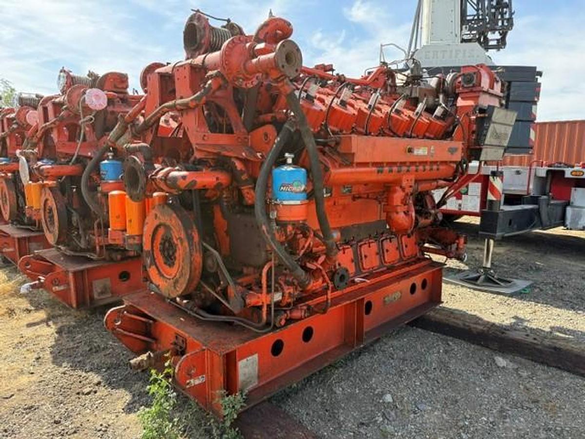 Used Waukesha L5794LT ESM Engine SN C-95376/6